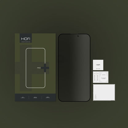 Privacy Screen Protector HOFI PRO+ for Apple iPhone 14 Pro, Tempered Glass, Full Glue