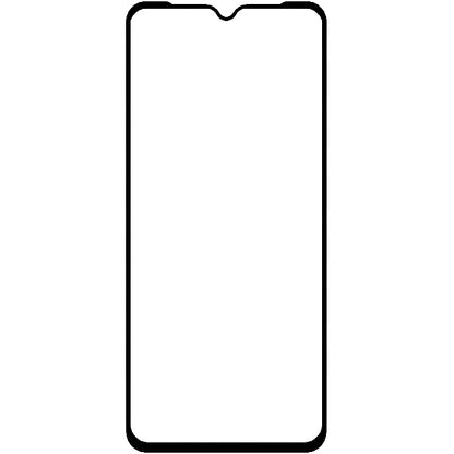 Folia ochronna ekranu OEM do Xiaomi Redmi 9A / Xiaomi Redmi 9C, szklana osłona, pełna twarz, pełne klejenie, 5D, 0,3 mm, czarny