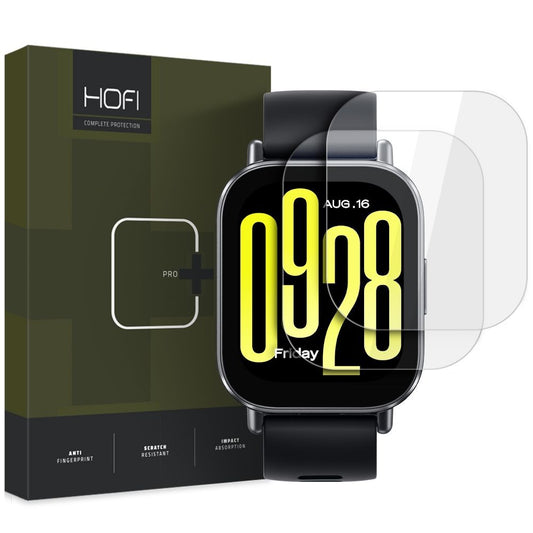 Folia ochronna HOFI Glass PRO+ do Xiaomi Redmi Watch 5 Active, zestaw 2 sztuki, szkło hartowane