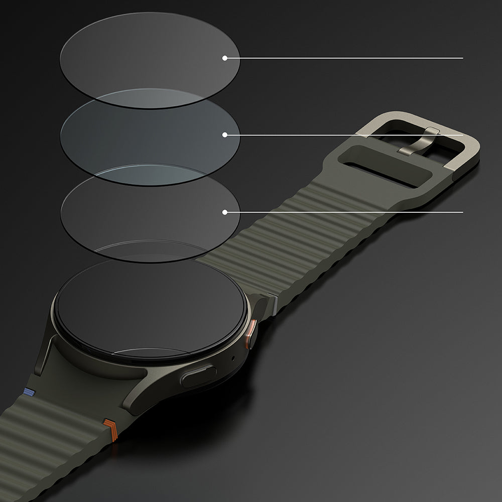 Folia ochronna Ringke R4 do Samsung Galaxy Watch7 40mm, zestaw 4 sztuki, szkło hartowane