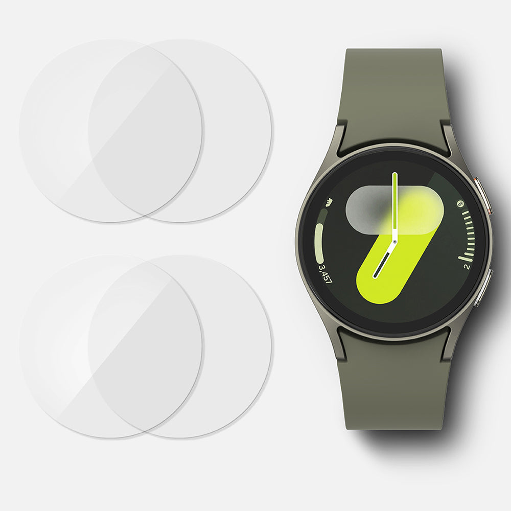 Folia ochronna Ringke R6 do Samsung Galaxy Watch7 44mm, zestaw 4 sztuki, szkło hartowane