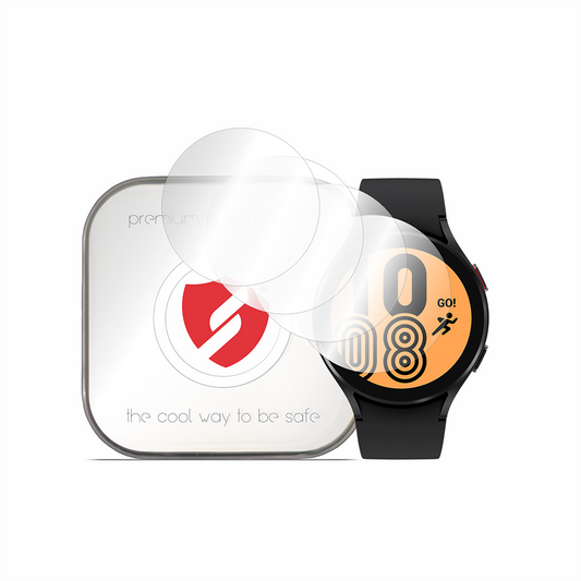 Folia ochronna Smart Protection Premium Classic do Samsung Galaxy Watch4 44mm, zestaw 4 sztuki, plastik