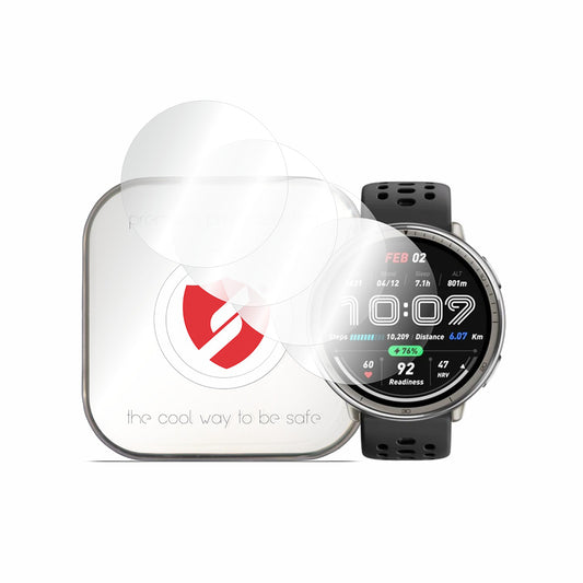 Folia ochronna Smart Protection Premium Classic do Amazfit Active 2 (Round), zestaw 4 sztuki, plastik