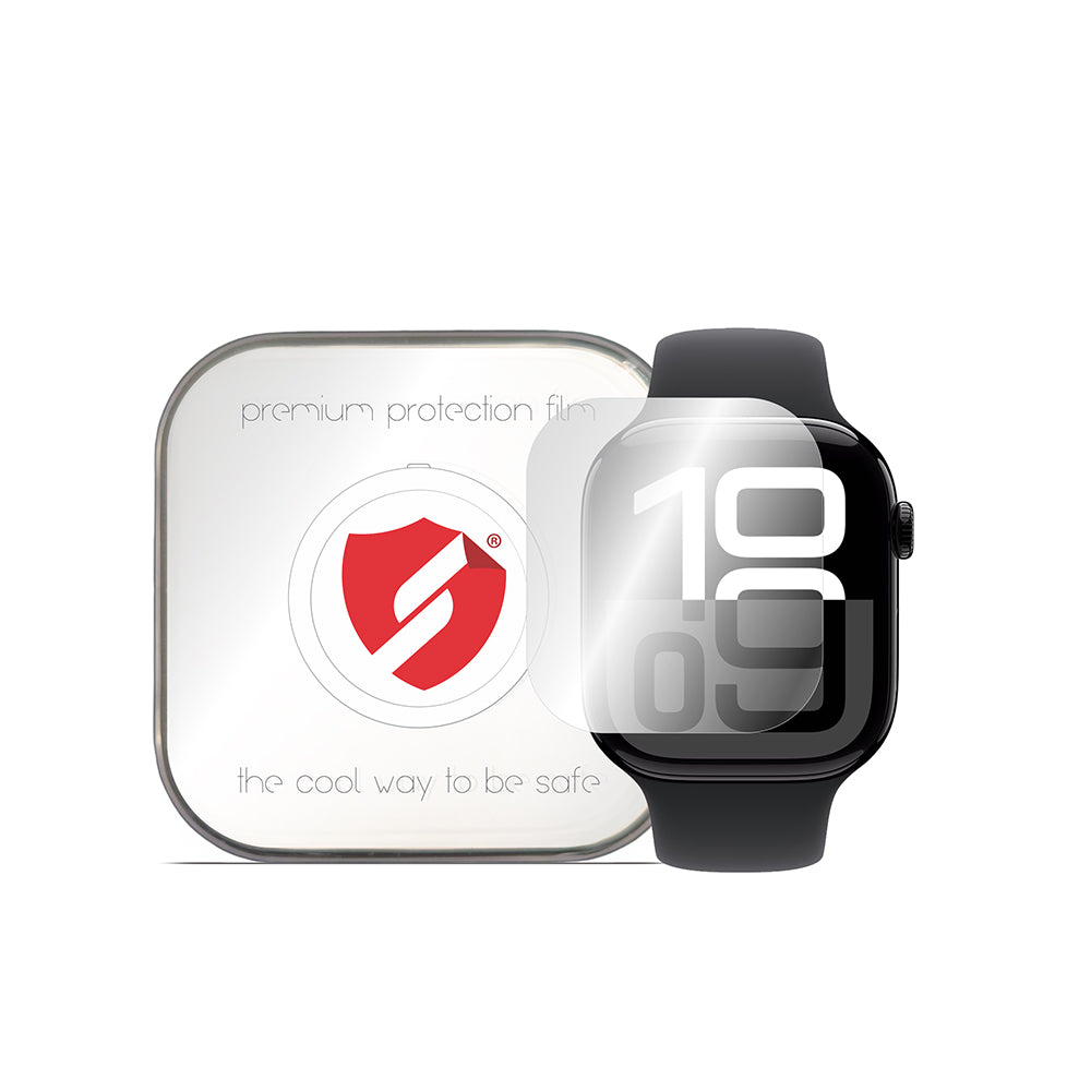 Folia ochronna Smart Protection Premium Classic do Apple Watch 10 46mm Series, zestaw 4 sztuki, plastik