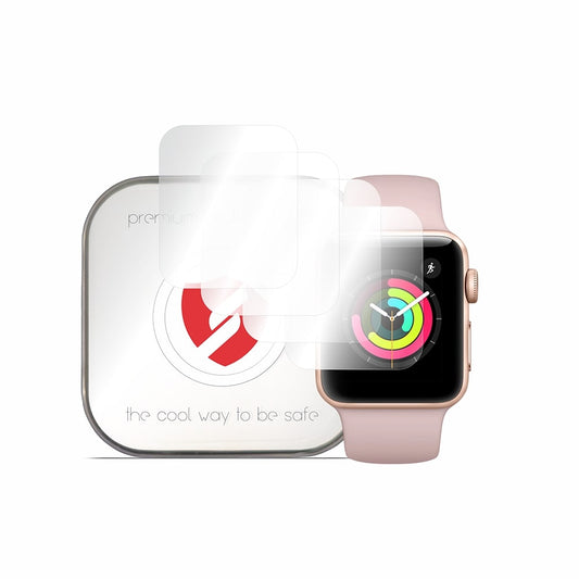 Folia ochronna Smart Protection Premium Classic do Apple Watch 38mm Series, zestaw 4 sztuki, plastik