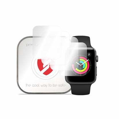 Folia ochronna Smart Protection Premium Classic do Apple Watch 42mm Series, zestaw 4 sztuki, plastik