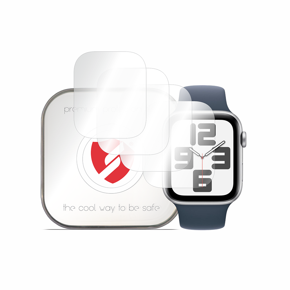 Folia ochronna Smart Protection Premium Classic do Apple Watch 45mm / 44mm Series, zestaw 4 sztuki, plastik