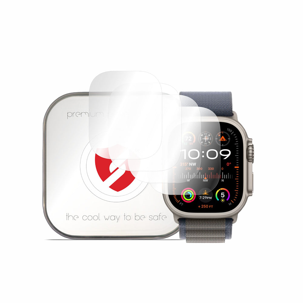 Folia ochronna Smart Protection Premium Classic do Apple Watch Ultra Series, zestaw 4 sztuki, plastik