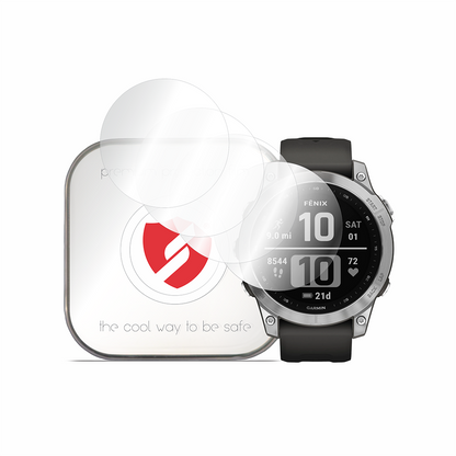 Folia ochronna Smart Protection Premium Classic do Garmin Fenix 7, zestaw 4 sztuki, plastik