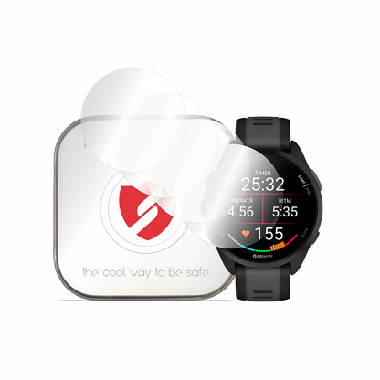 Folia ochronna Smart Protection Premium Classic do Garmin Forerunner 165, zestaw 4 sztuki, plastik