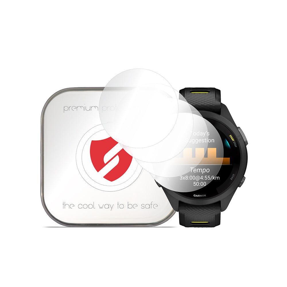 Folia ochronna Smart Protection Premium Classic do Garmin Forerunner 265S, zestaw 4 sztuki, plastik