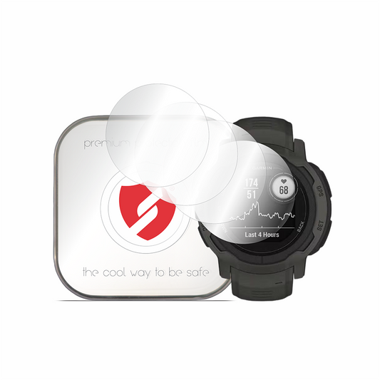 Folia ochronna Smart Protection Premium Classic do Garmin Instinct 2, zestaw 4 sztuki, plastik