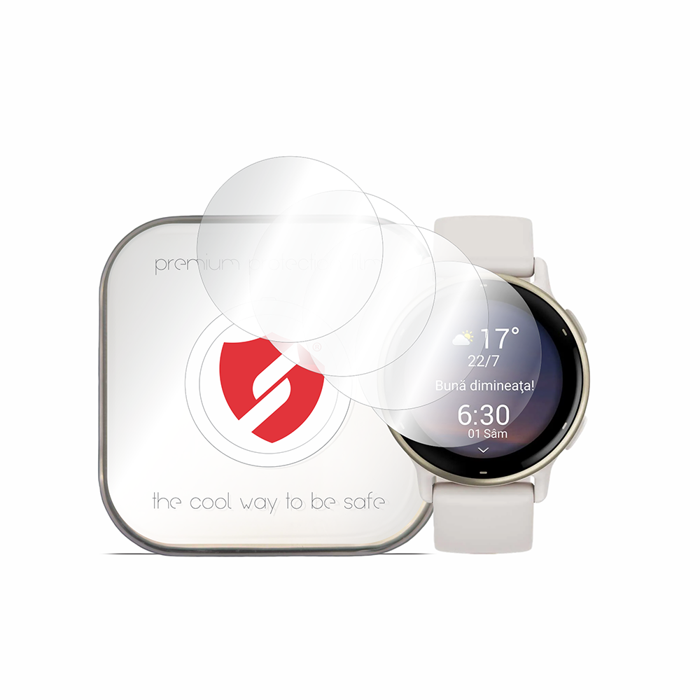 Folia ochronna Smart Protection Premium Classic do Garmin Vivoactive 5, zestaw 4 sztuki, plastik