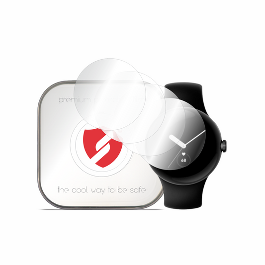 Folia ochronna Smart Protection Premium Classic do Google Pixel Watch 2 / Watch, zestaw 4 sztuki, plastik