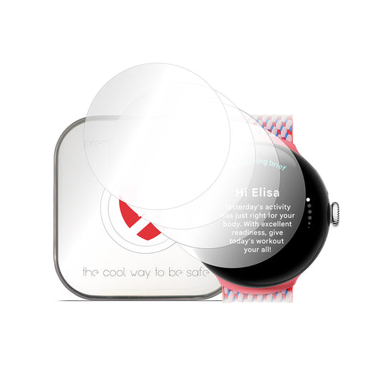 Folia ochronna Smart Protection Premium Classic do Google Pixel Watch 3 41mm, zestaw 4 sztuki, plastik
