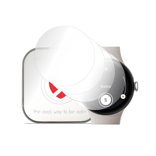 Folia ochronna Smart Protection Premium Classic do Google Pixel Watch 3 45mm, zestaw 4 sztuki, plastik