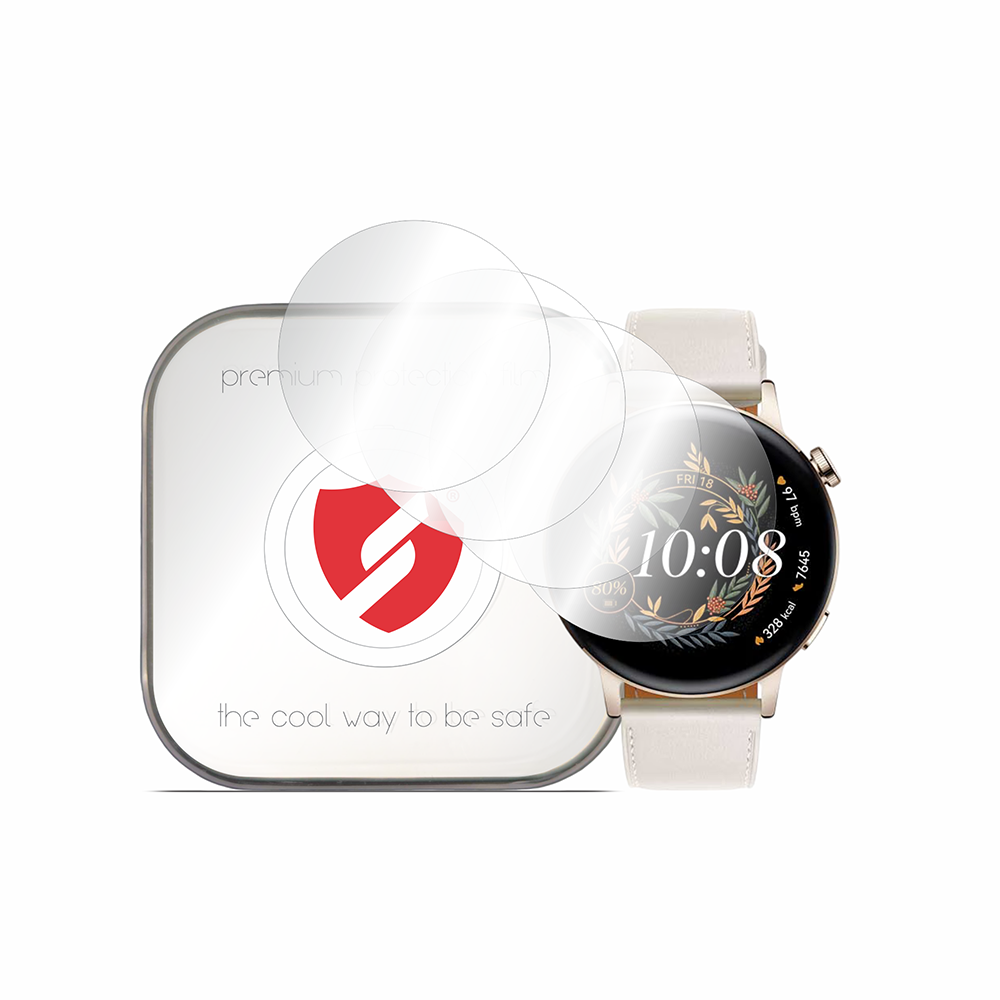 Folia ochronna Smart Protection Premium Classic do Huawei Watch GT 3 42mm, zestaw 4 sztuki, plastik