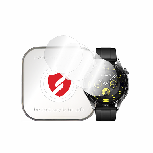Folia ochronna Smart Protection Premium Classic do Huawei Watch GT 4 46mm, zestaw 4 sztuki, plastik