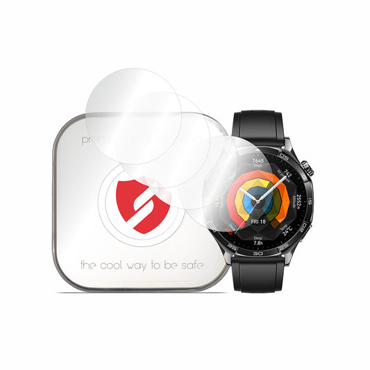 Folia ochronna Smart Protection Premium Classic do Huawei Watch GT 5 46mm, zestaw 4 sztuki, plastik