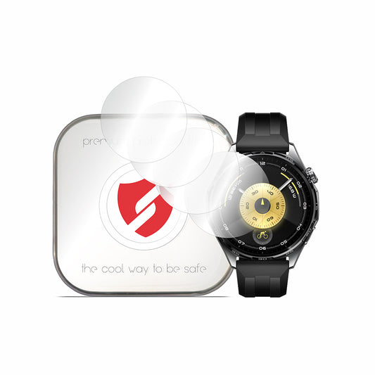 Folia ochronna Smart Protection Premium Classic do Huawei Watch GT 6 46mm, zestaw 4 sztuki, plastik