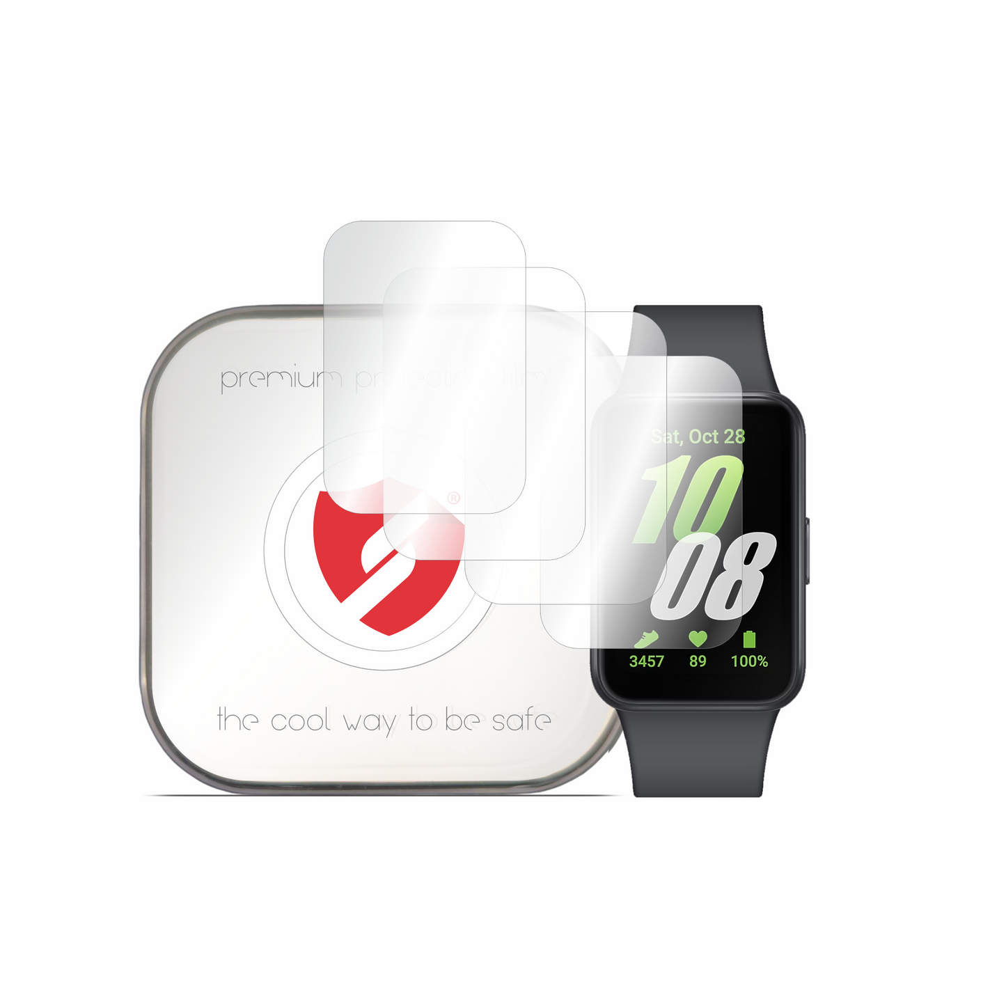 Folia ochronna Smart Protection Premium Classic do Samsung Galaxy Fit3 R39M, zestaw 4 sztuki, plastik