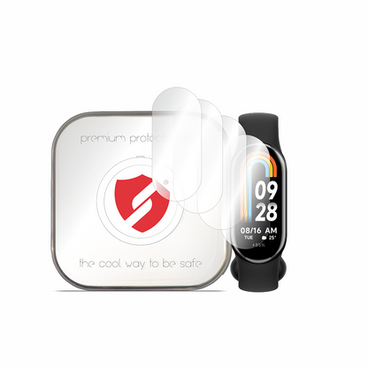 Folia ochronna Smart Protection Premium Classic do Xiaomi Smart Band 9 / Band 8, zestaw 4 sztuki, plastik