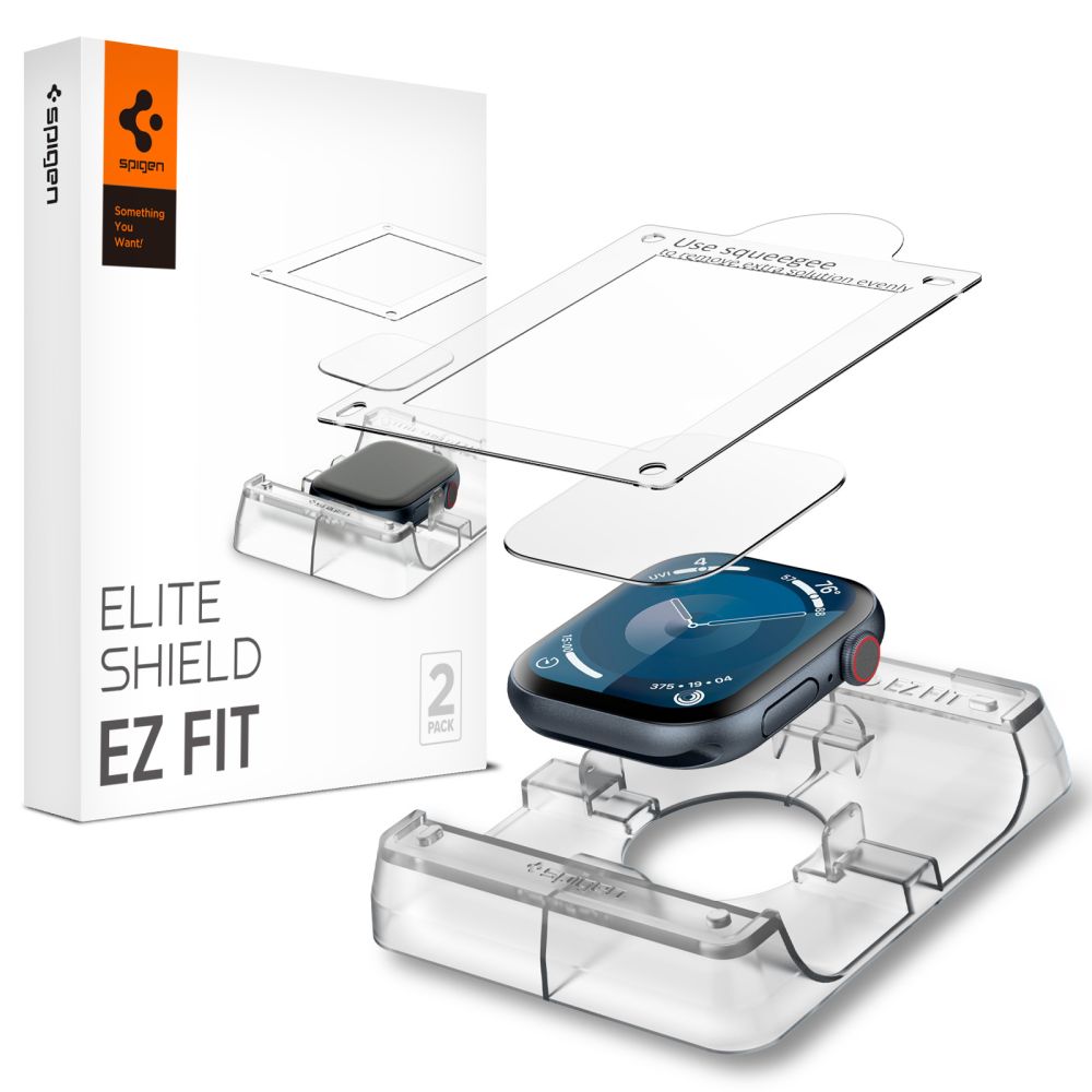 Spigen Elite Shield EZ FIT dla Apple Watch serii 42mm, zestaw 2 sztuk, tworzywo sztuczne AFL08580 