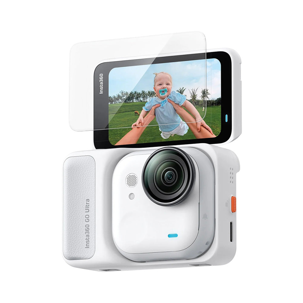 Folia Ochronna do Ekranu Spigen GlastR Slim dla Insta360 Go Ultra, Hartowane Szkło, Zestaw 2 sztuki AGL11171