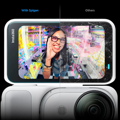 Folia Ochronna do Ekranu Spigen GlastR Slim dla Insta360 Go Ultra, Hartowane Szkło, Zestaw 2 sztuki AGL11171