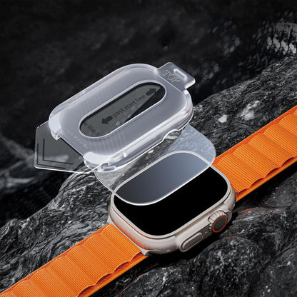 Zestaw folii ochronnych Tech-Protect Supreme dla Apple Watch Ultra Series, zestaw 2 sztuk, szkło ochronne 