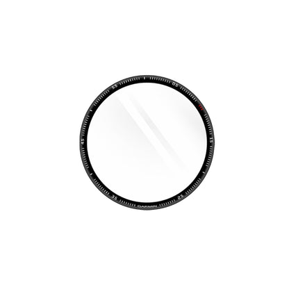 Techsuit Nano Flex Protection Film for Garmin Fenix 7, Set of 2 Pieces, Plastic, Black