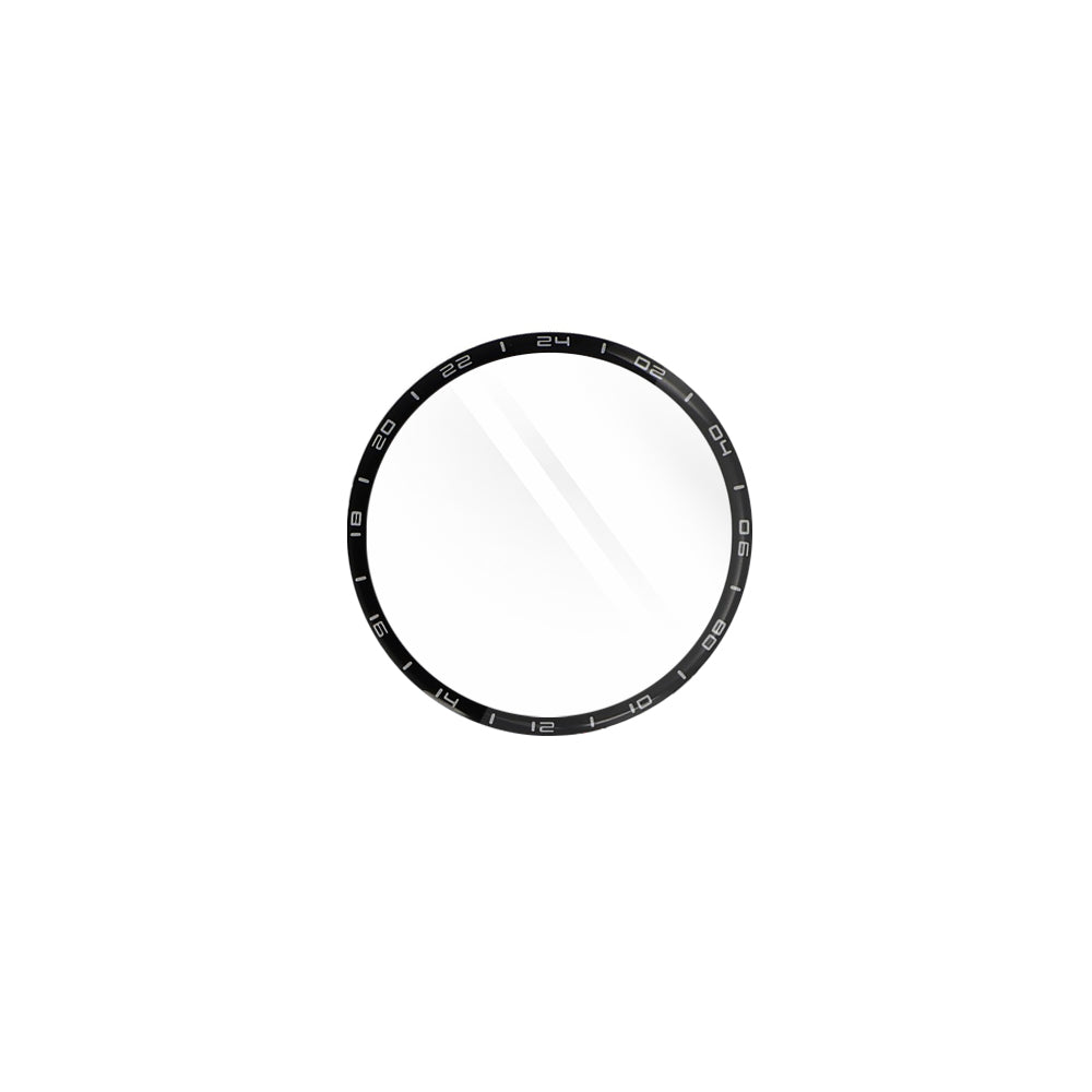 Folia Ochronna Techsuit Nano Flex dla Huawei Watch GT 6 Pro, Zestaw 2 sztuki, Plastik, Czarna