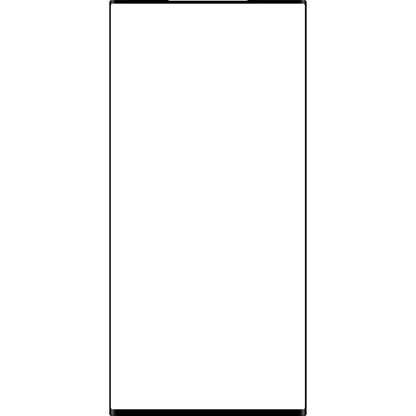 Screen Glass + Edge Glue / OCA Forward Guard for Samsung Galaxy S22 Ultra 5G S908, Black