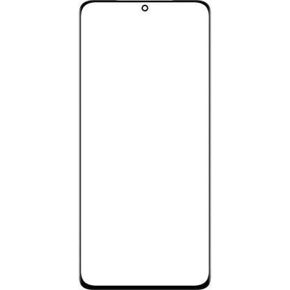 Screen Glass + Edge Glue / OCA Forward Guard for Samsung Galaxy S21 Ultra 5G G998, Black