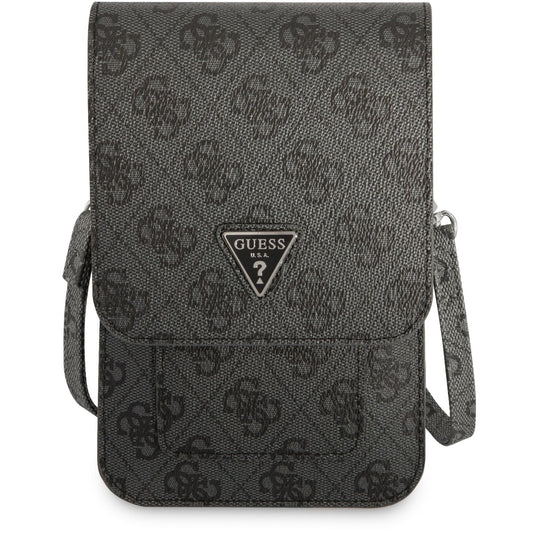 Universal Phone Bag, Guess, 4G Triangle Logo, Black