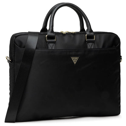 Guess Triangle Logo Bag for 16-inch Laptop, Black