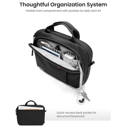 Torba na tabletę max. 12.9 cala, Tomtoc, B30B1D1, Czarna