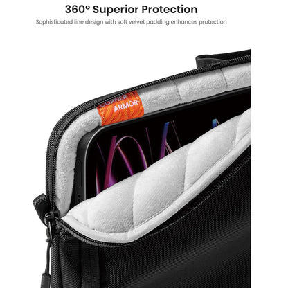 Torba na tabletę max. 12.9 cala, Tomtoc, B30B1D1, Czarna