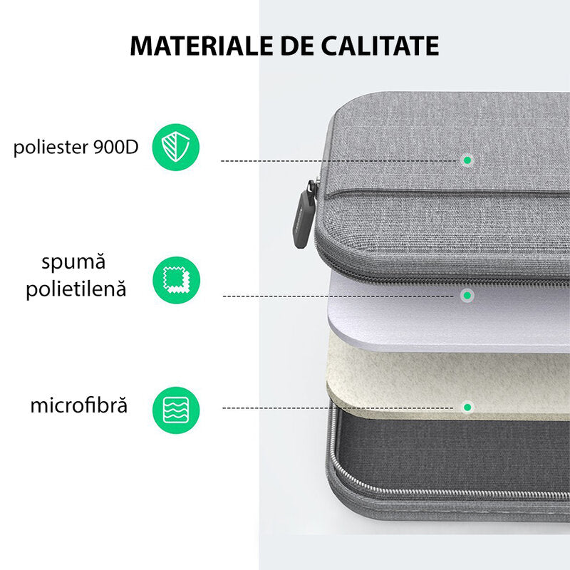 Torba UGREEN LP437 (50337) na laptopa 14 cali - 14,9 cala, szara