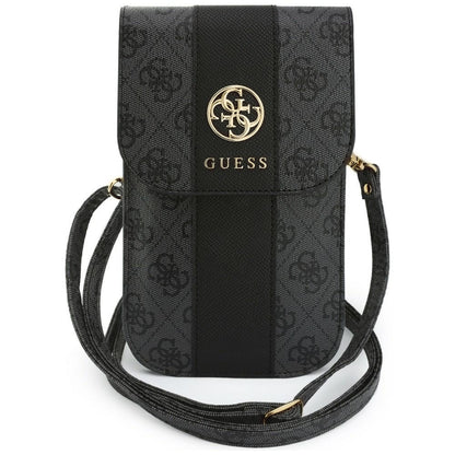 Universal Phone Bag, Guess, 4G Classic Logo Stripe, Black