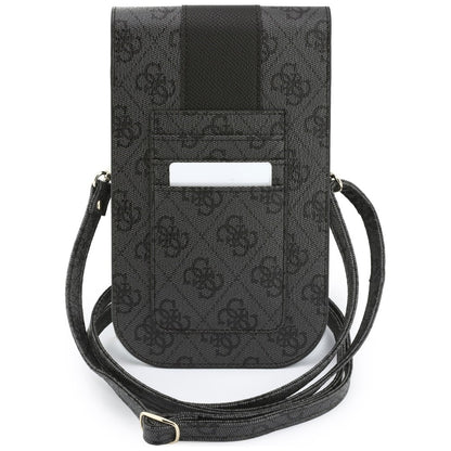 Universal Phone Bag, Guess, 4G Classic Logo Stripe, Black
