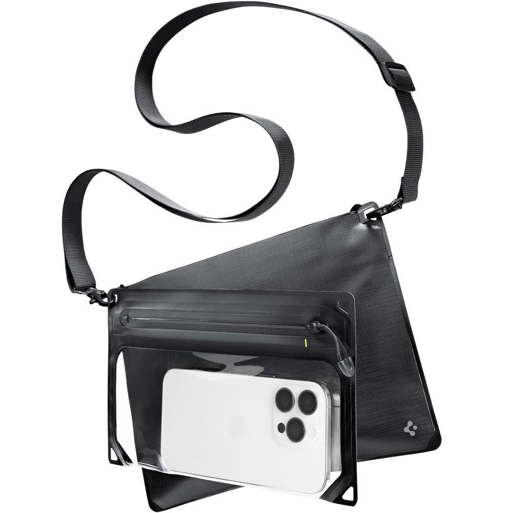 Wodoodorna Uniwersalna Torba i Etui Spigen Crossbag, Czarna AMP09746