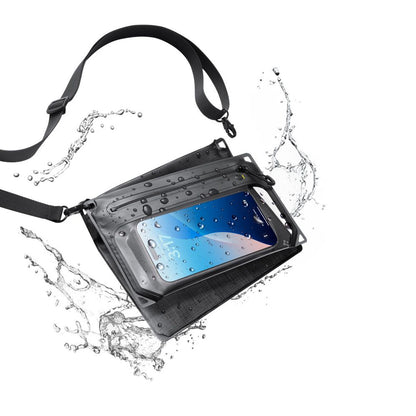 Wodoodorna Uniwersalna Torba i Etui Spigen Crossbag, Czarna AMP09746