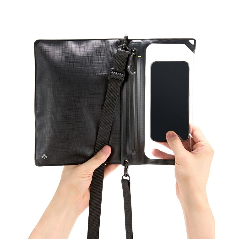 Wodoodorna Uniwersalna Torba i Etui Spigen Crossbag, Czarna AMP09746