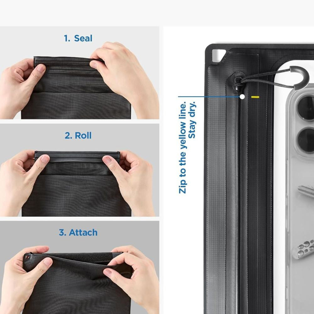 Wodoodorna Uniwersalna Torba i Etui Spigen Crossbag, Czarna AMP09746