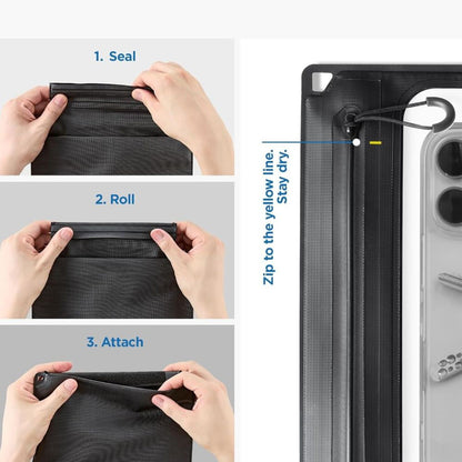 Wodoodorna Uniwersalna Torba i Etui Spigen Crossbag, Czarna AMP09746