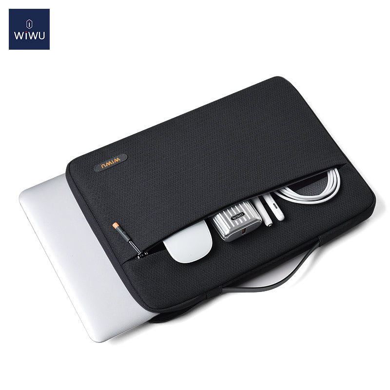 WiWu Pilot Sleeve Torba na laptopa 15,4 cala, czarna 