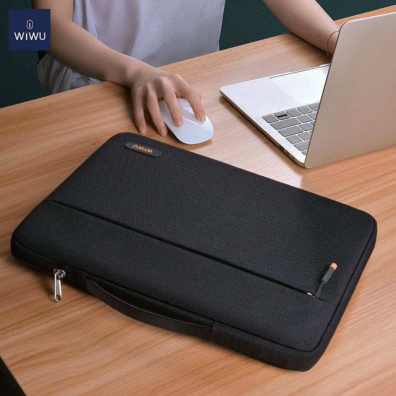 WiWu Pilot Sleeve Torba na laptopa 15,4 cala, czarna 