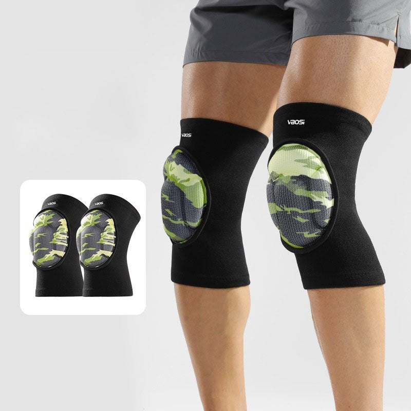 VBosi 0977V Dance Knee Pads, Size XL, Green