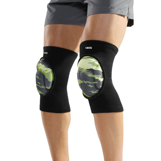 VBosi 0977V Dance Knee Pads, Size XL, Green